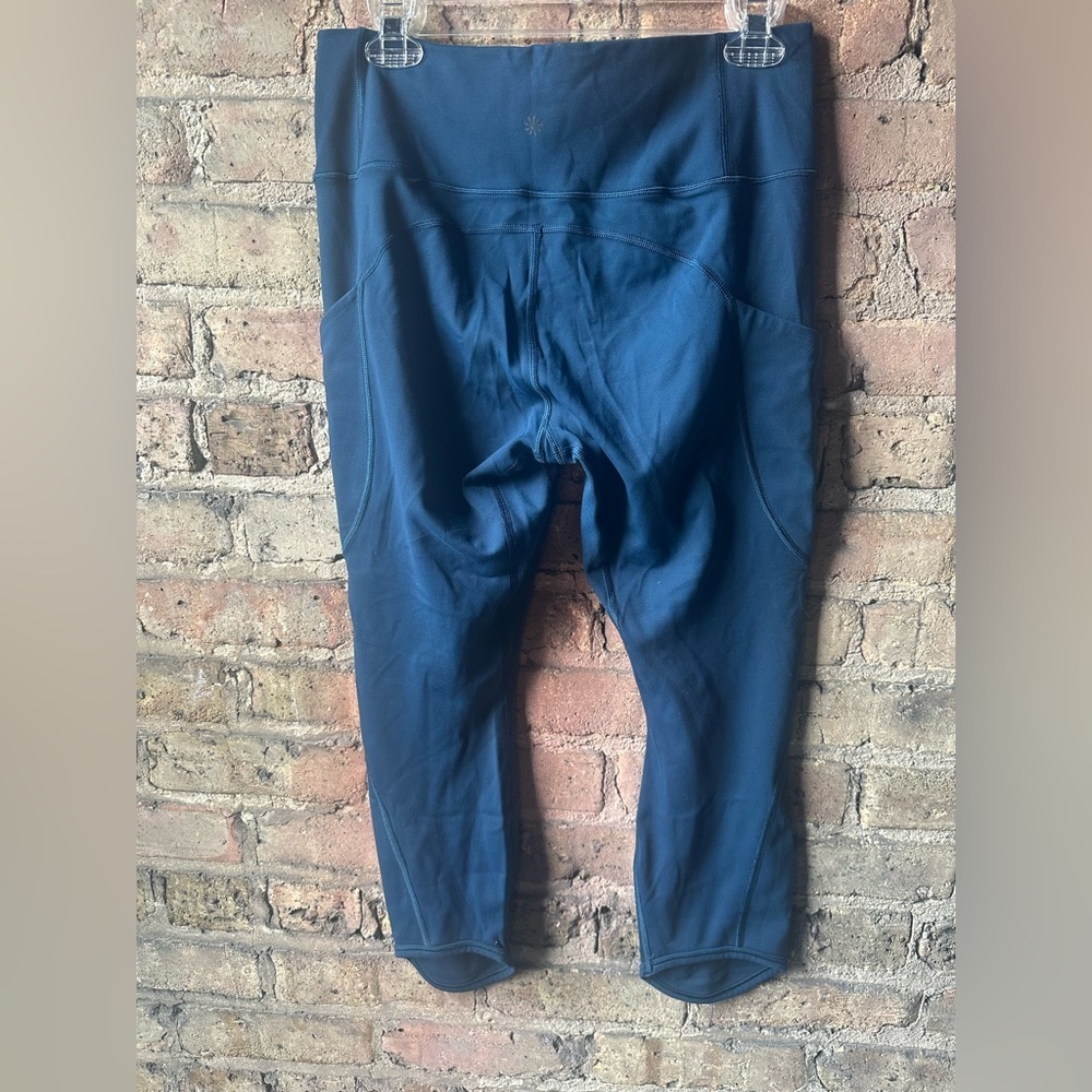Athleta Blue Capris - Picture 2 of 7